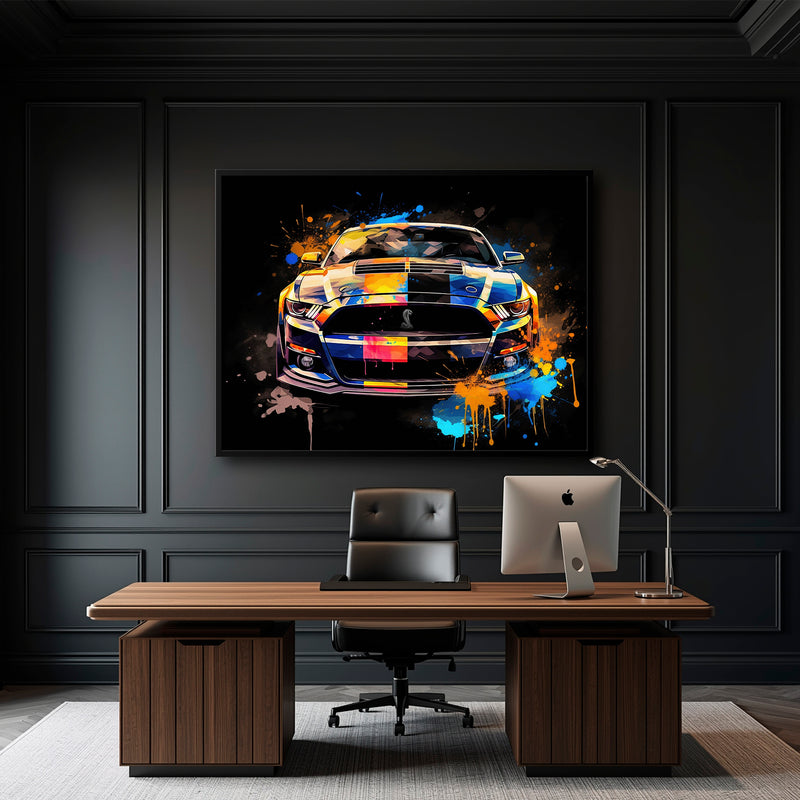 Ford Mustang Shelby GT500 Rush Wall Art