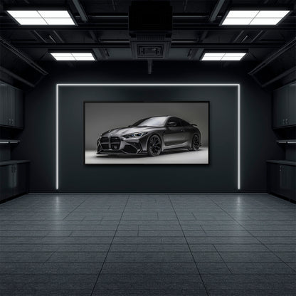 BMW M4 G82 Shadow Apex Wall Art