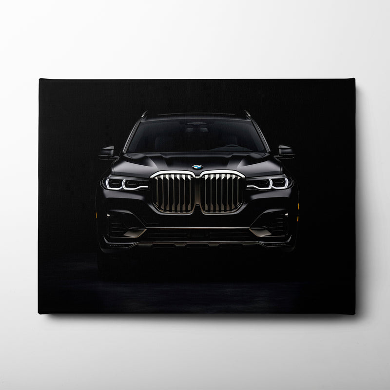 BMW X7 Shadow Sovereign Wall Art