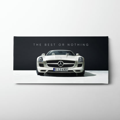 Mercedes-Benz SLS AMG Best or Nothing Wall Art
