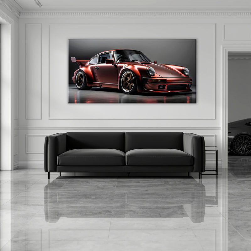 Porsche 911 RWB Shadowline Wall Art