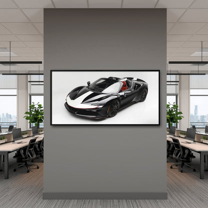 Ferrari SF90 Spider Wall Art Supercar Canvas Print