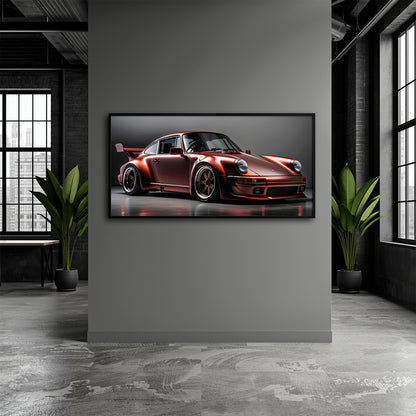 Porsche 911 RWB Shadowline Wall Art