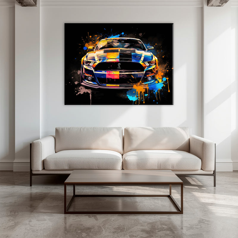 Ford Mustang Shelby GT500 Rush Wall Art