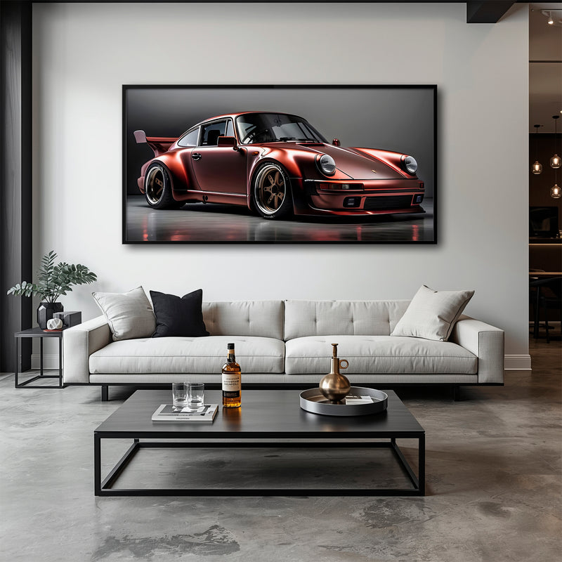 Porsche 911 RWB Shadowline Wall Art
