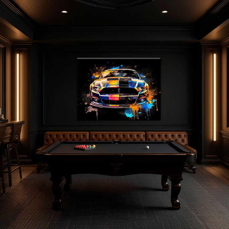 Ford Mustang Shelby GT500 Rush Wall Art