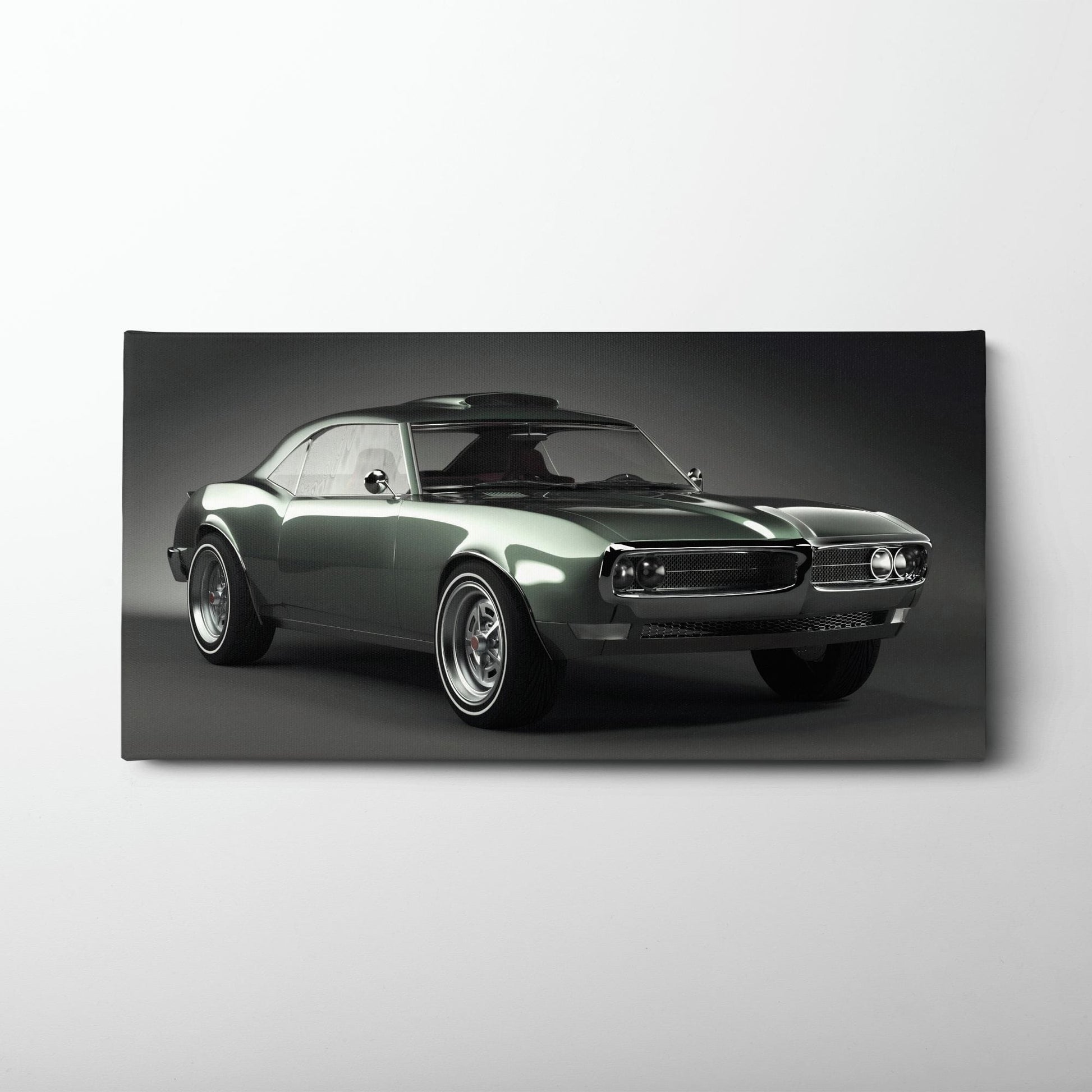 Pontiac Firebird Wall Art | Automotive Decor Canvas Print Cars