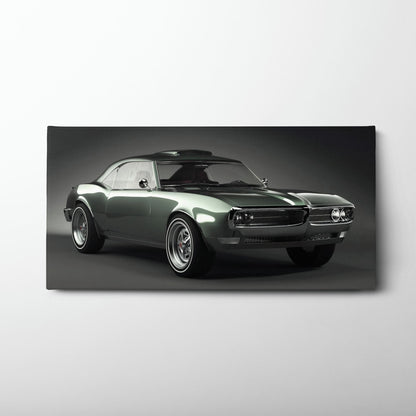 Pontiac Firebird Wall Art | Automotive Decor Canvas Print Cars