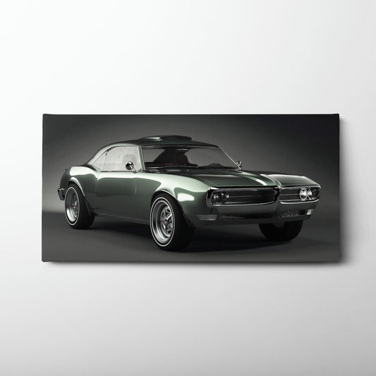 Pontiac Firebird Wall Art | Automotive Decor Canvas Print Cars