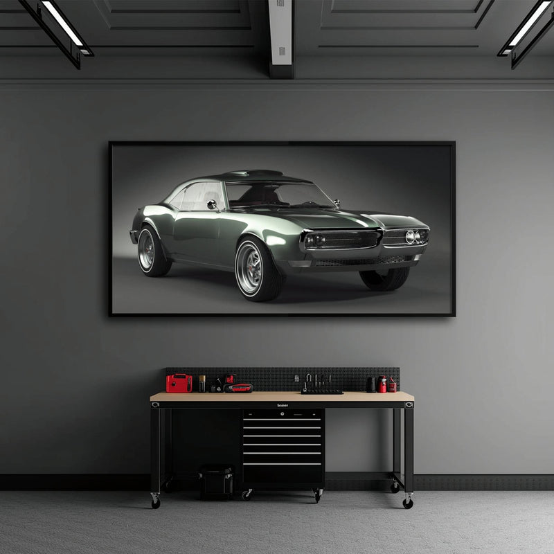 Pontiac Firebird Wall Art | Automotive Decor Canvas Print Cars