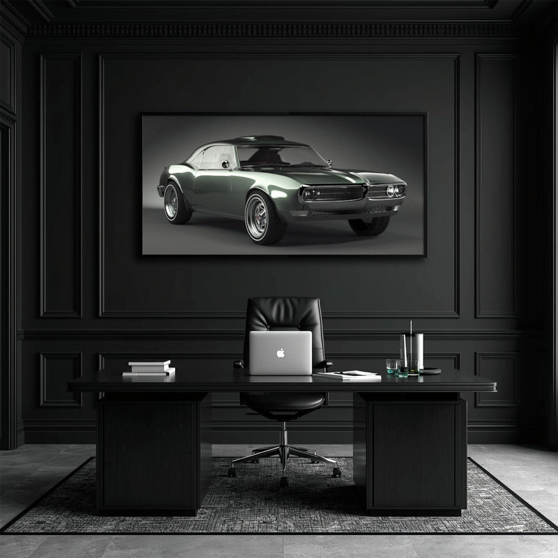 Pontiac Firebird Wall Art | Automotive Decor Canvas Print Cars