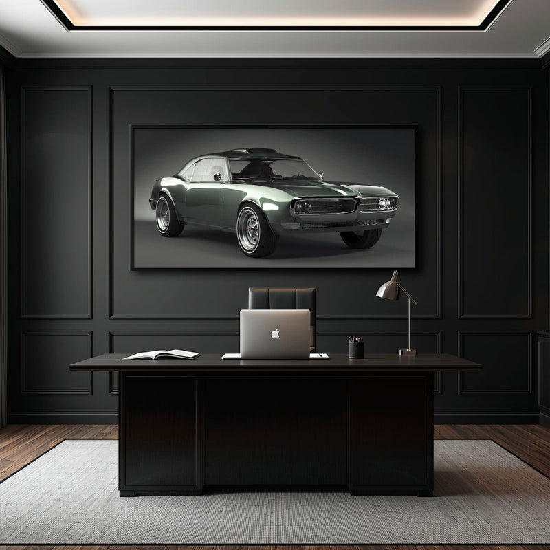Pontiac Firebird Wall Art | Automotive Decor Canvas Print Cars