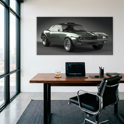 Pontiac Firebird Wall Art | Automotive Decor Canvas Print Cars
