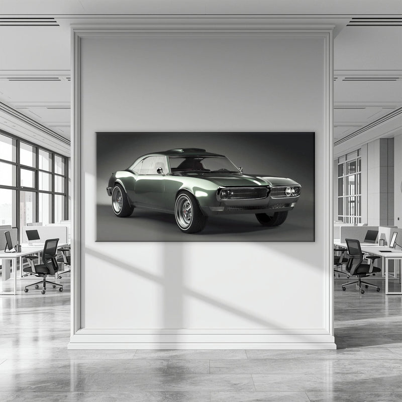 Pontiac Firebird Wall Art | Automotive Decor Canvas Print Cars