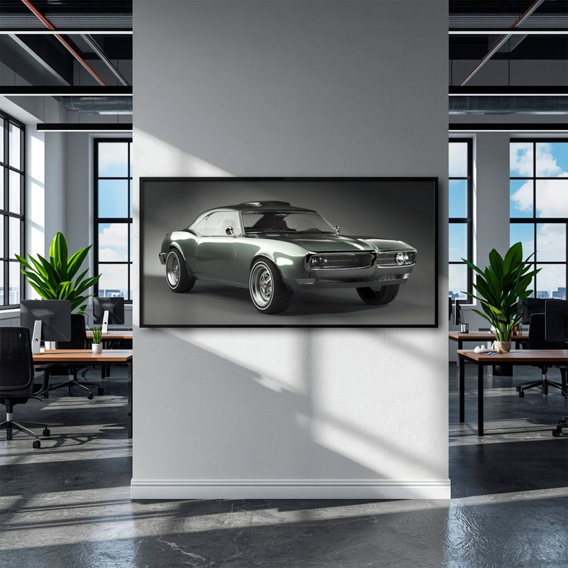 Pontiac Firebird Wall Art | Automotive Decor Canvas Print Cars