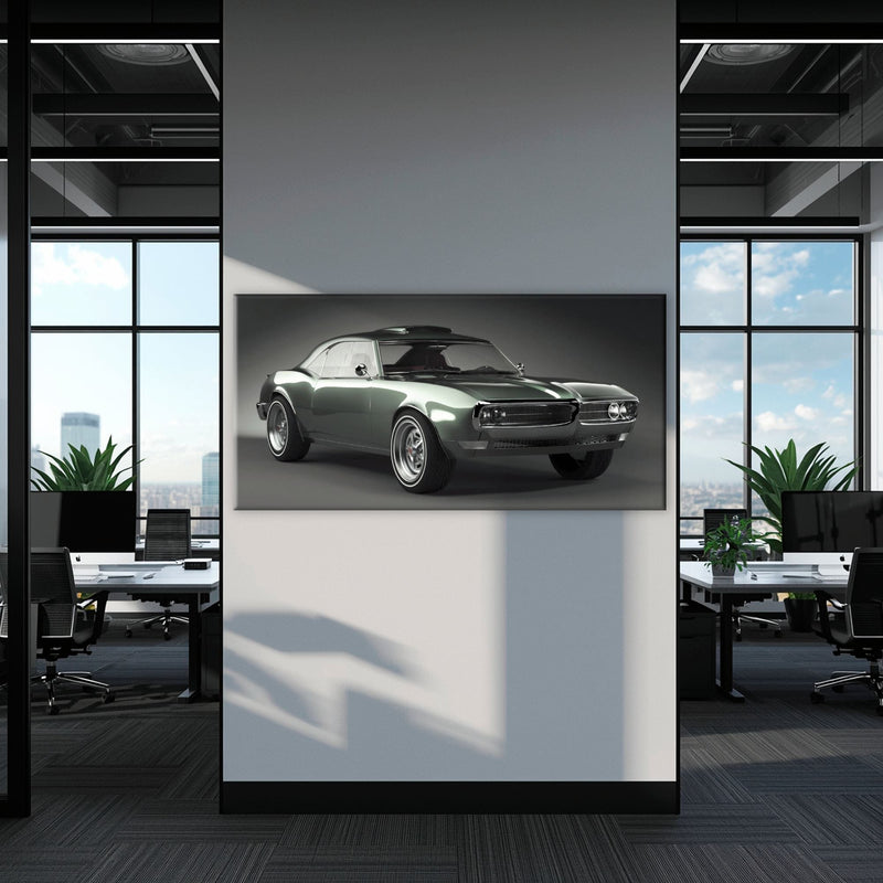 Pontiac Firebird Wall Art | Automotive Decor Canvas Print Cars