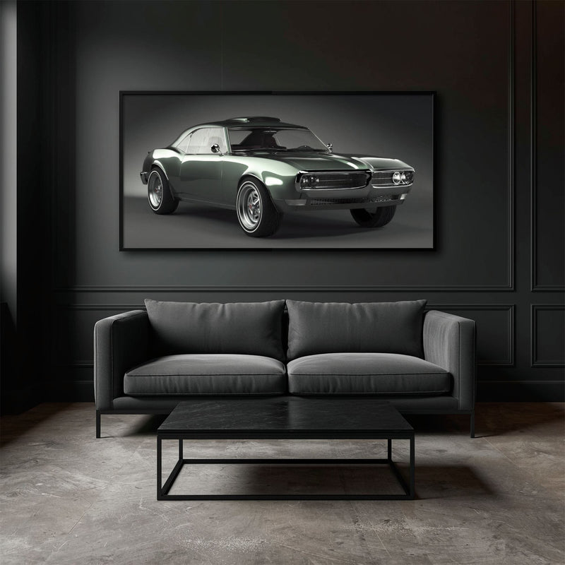 Pontiac Firebird Wall Art | Automotive Decor Canvas Print Cars