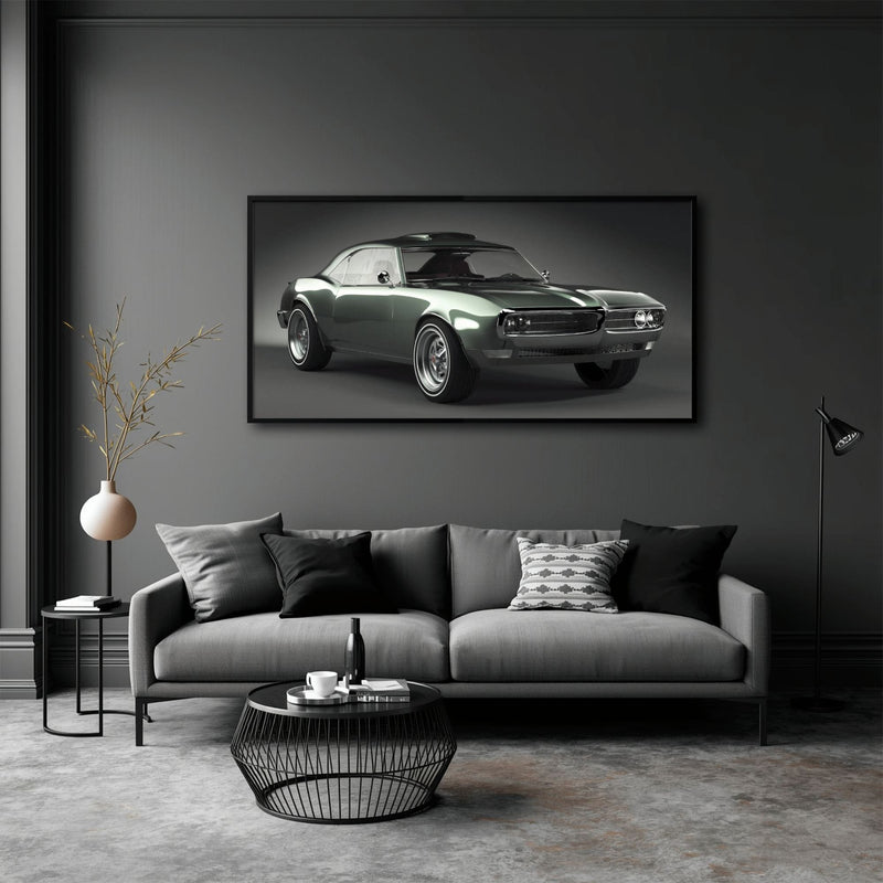 Pontiac Firebird Wall Art | Automotive Decor Canvas Print Cars
