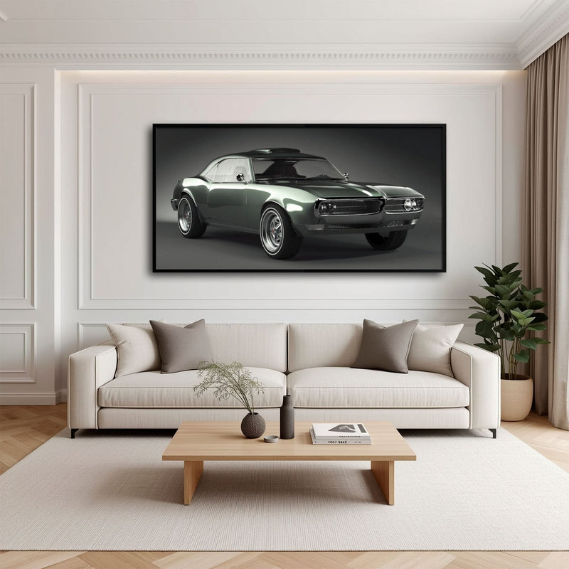 Pontiac Firebird Wall Art | Automotive Decor Canvas Print Cars