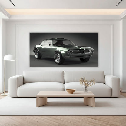 Pontiac Firebird Wall Art | Automotive Decor Canvas Print Cars