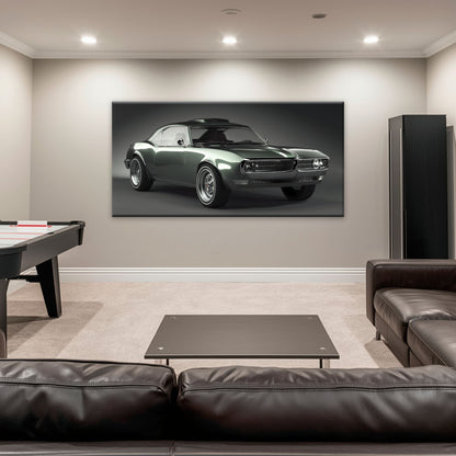 Pontiac Firebird Wall Art | Automotive Decor Canvas Print Cars
