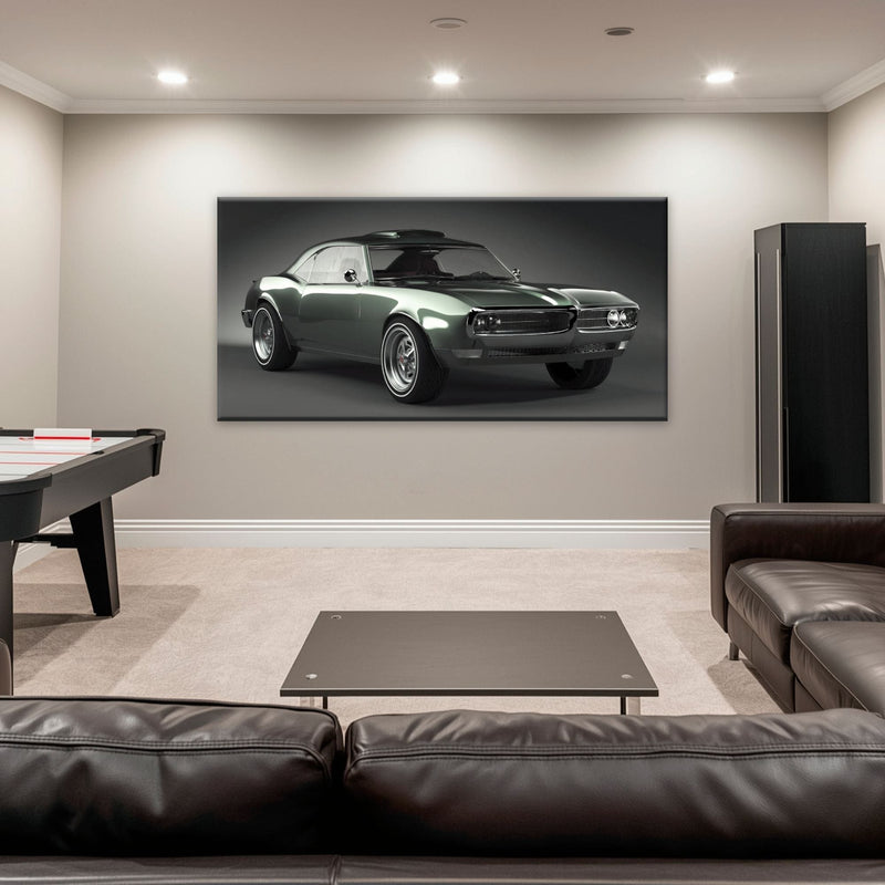Pontiac Firebird Wall Art | Automotive Decor Canvas Print Cars
