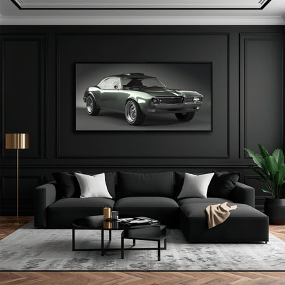 Pontiac Firebird Wall Art | Automotive Decor Canvas Print Cars