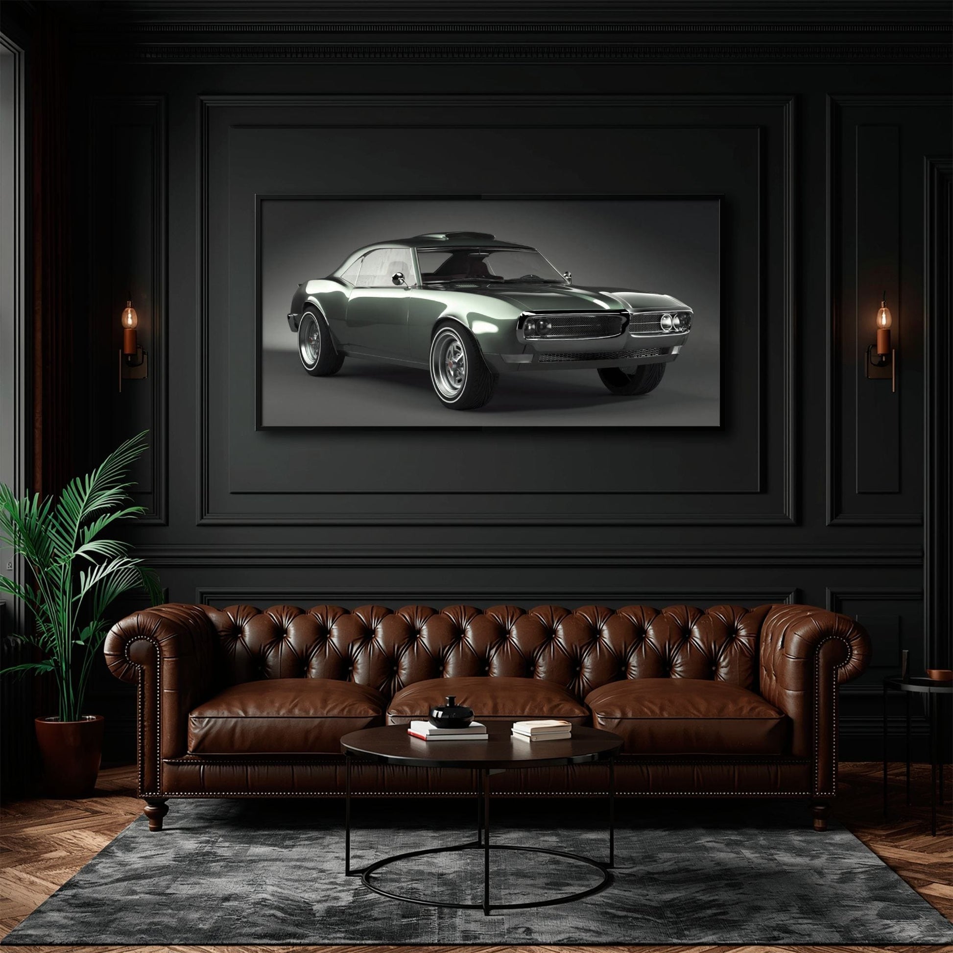 Pontiac Firebird Wall Art | Automotive Decor Canvas Print Cars