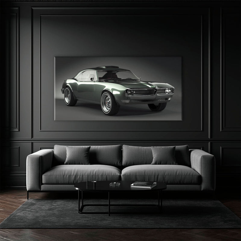 Pontiac Firebird Wall Art | Automotive Decor Canvas Print Cars