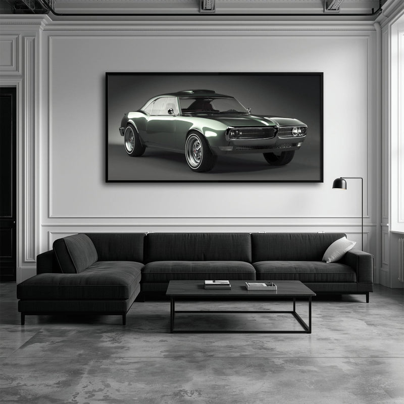 Pontiac Firebird Wall Art | Automotive Decor Canvas Print Cars