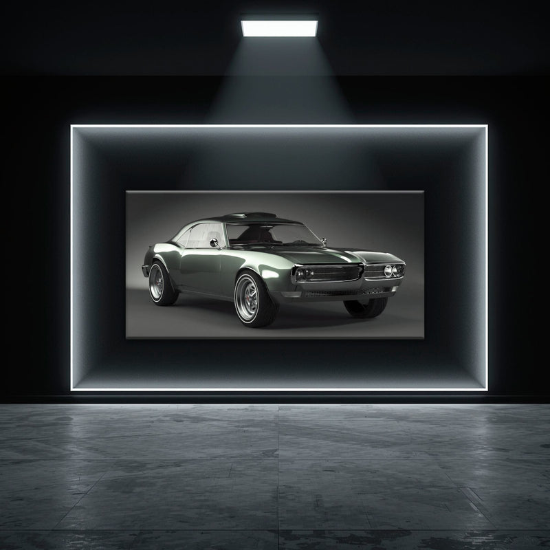 Pontiac Firebird Wall Art | Automotive Decor Canvas Print Cars