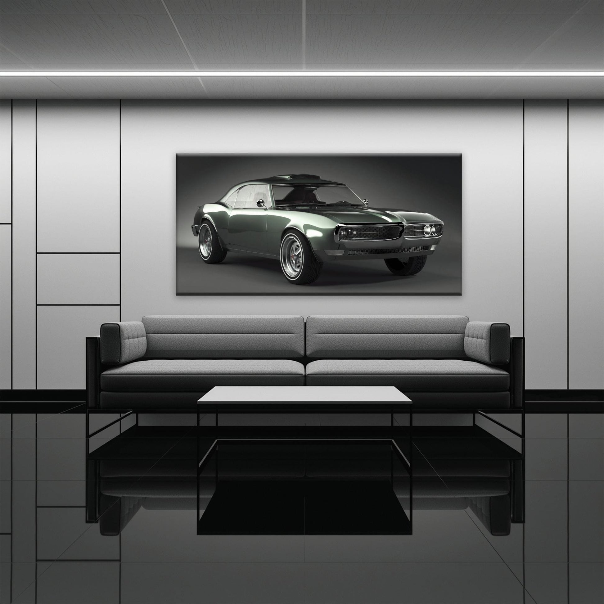 Pontiac Firebird Wall Art | Automotive Decor Canvas Print Cars
