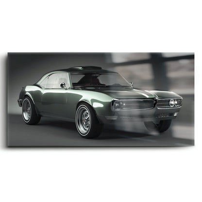 Pontiac Firebird Wall Art | Automotive Decor Canvas Print Cars