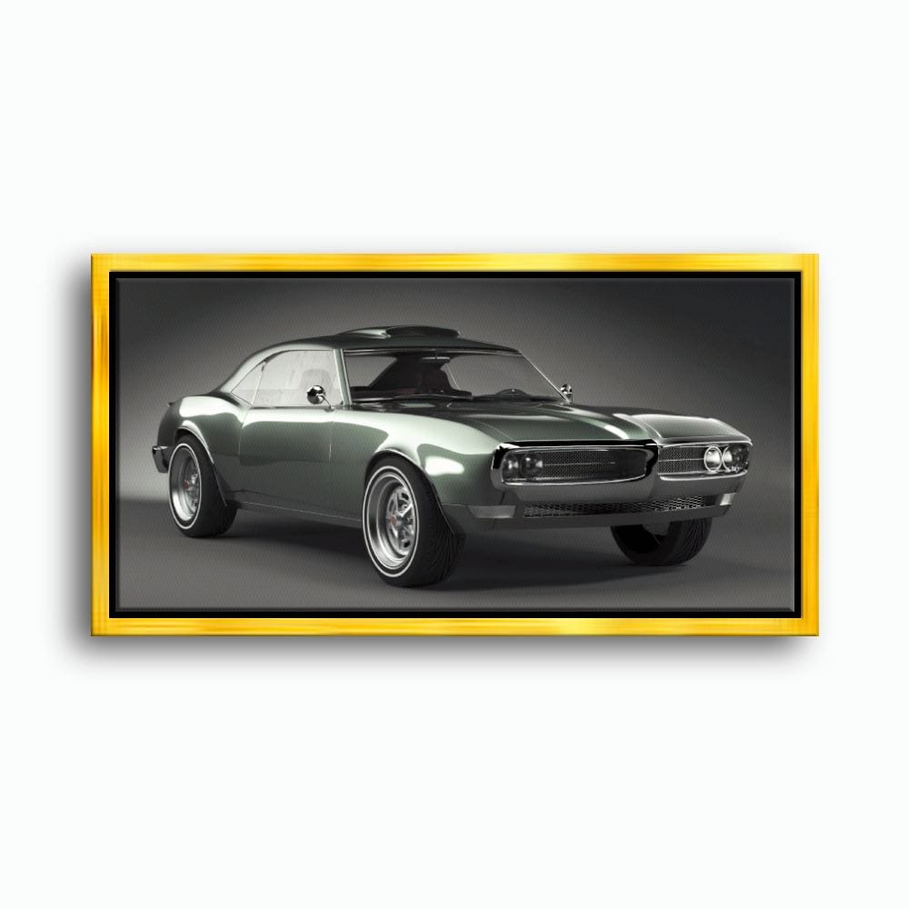 Pontiac Firebird Wall Art | Automotive Decor Canvas Print Cars