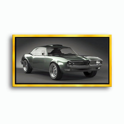 Pontiac Firebird Wall Art | Automotive Decor Canvas Print Cars