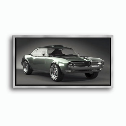 Pontiac Firebird Wall Art | Automotive Decor Canvas Print Cars