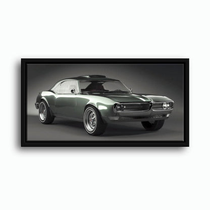 Pontiac Firebird Wall Art | Automotive Decor Canvas Print Cars