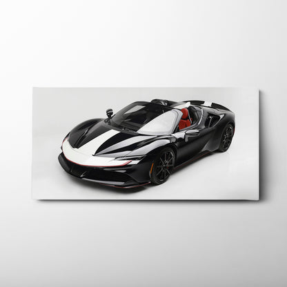 Ferrari SF90 Spider Wall Art Supercar Canvas Print