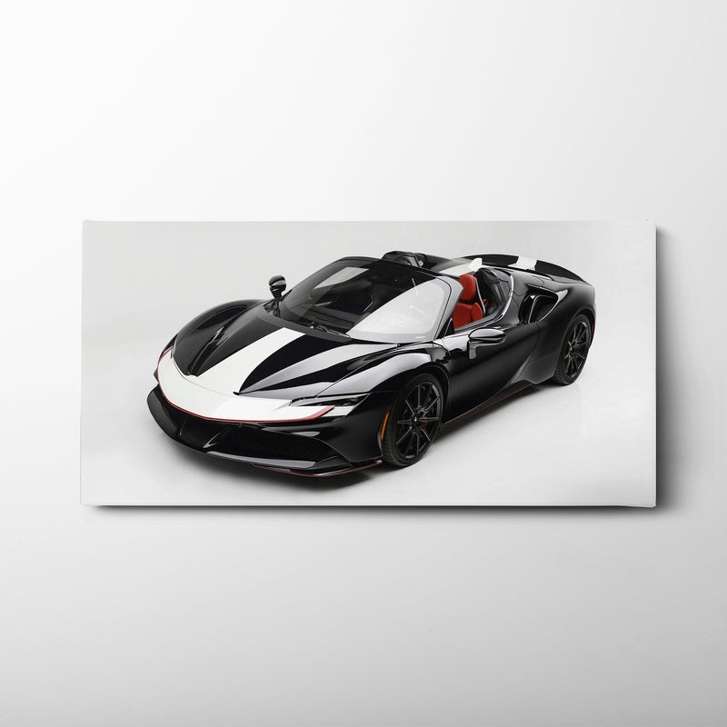 Ferrari SF90 Spider Wall Art Supercar Canvas Print