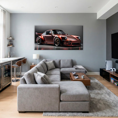 Porsche 911 RWB Shadowline Wall Art