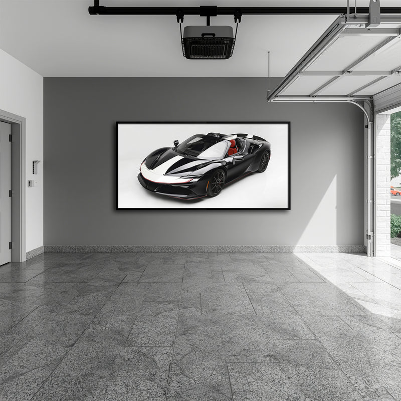 Ferrari SF90 Spider Wall Art Supercar Canvas Print