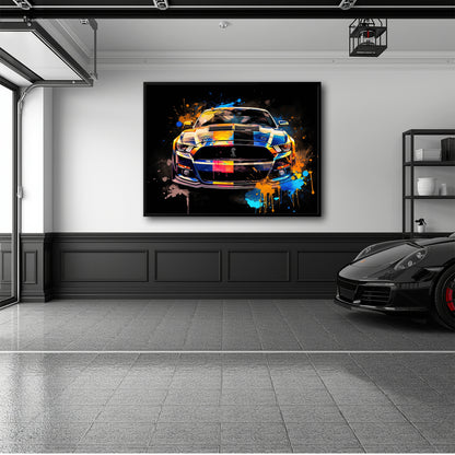 Ford Mustang Shelby GT500 Rush Wall Art
