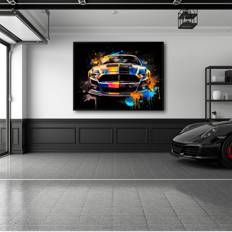 Ford Mustang Shelby GT500 Rush Wall Art