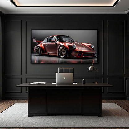 Porsche 911 RWB Shadowline Wall Art