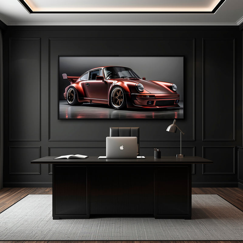 Porsche 911 RWB Shadowline Wall Art
