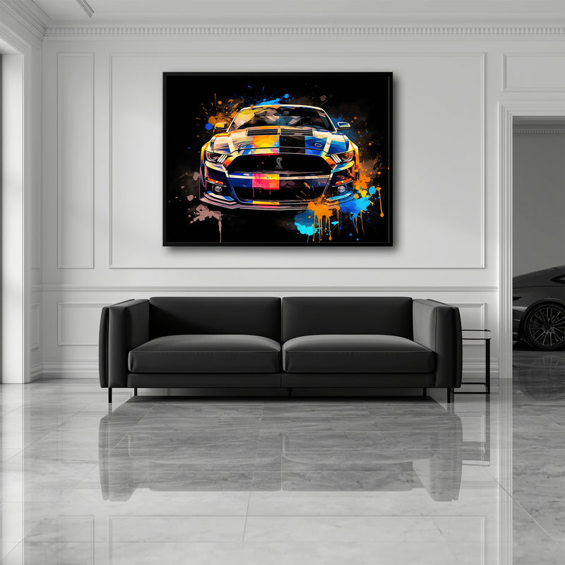 Ford Mustang Shelby GT500 Rush Wall Art