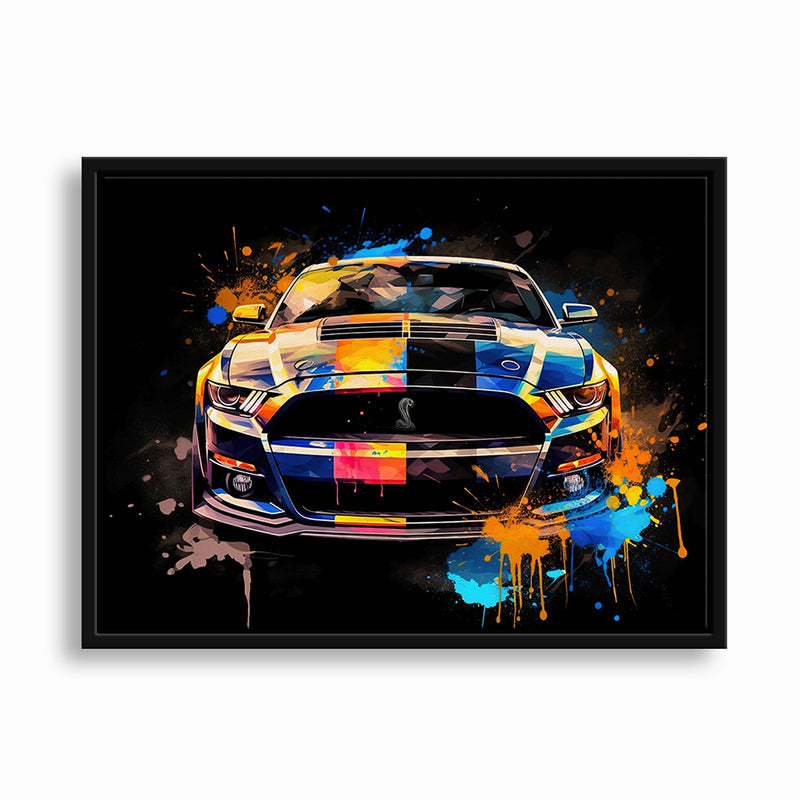 Ford Mustang Shelby GT500 Rush Wall Art