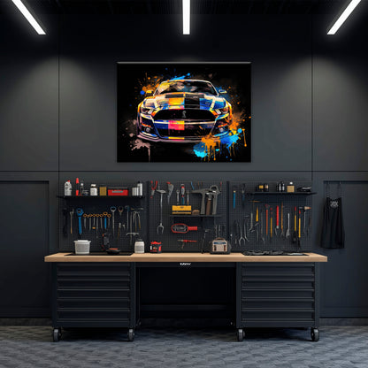Ford Mustang Shelby GT500 Rush Wall Art