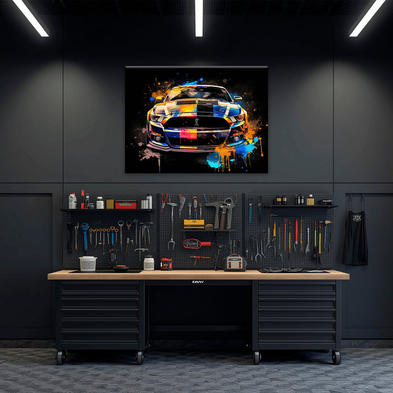 Ford Mustang Shelby GT500 Rush Wall Art
