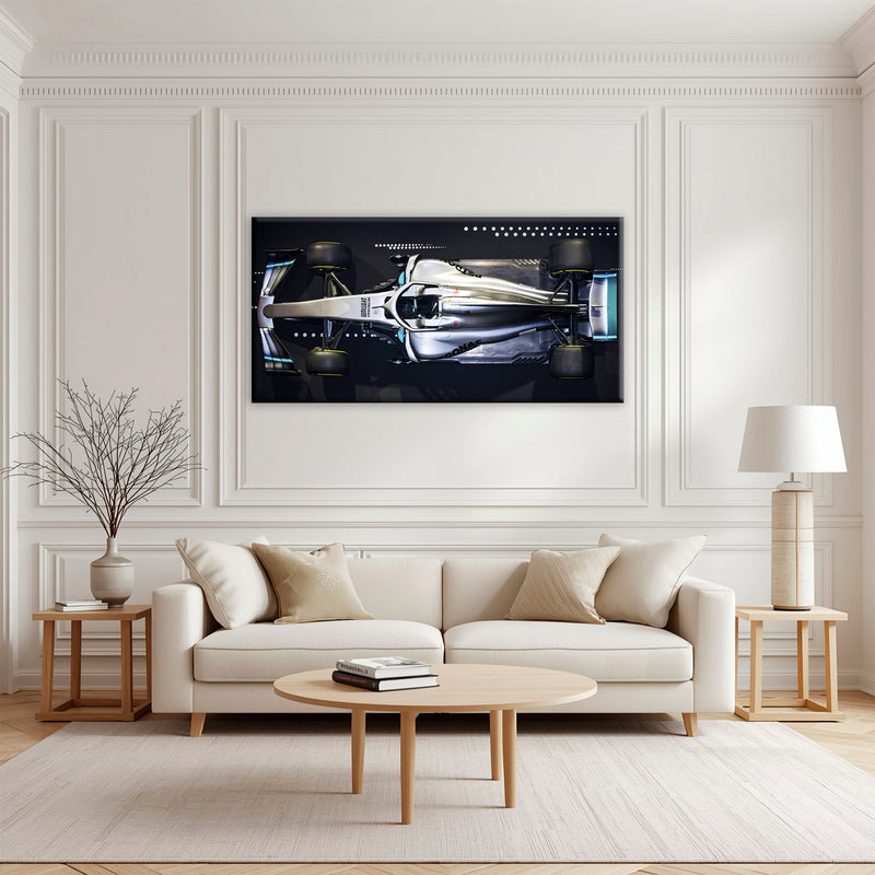 F1 Mercedes-AMG W09 EQ Power+ Silver Arrow Wall Art